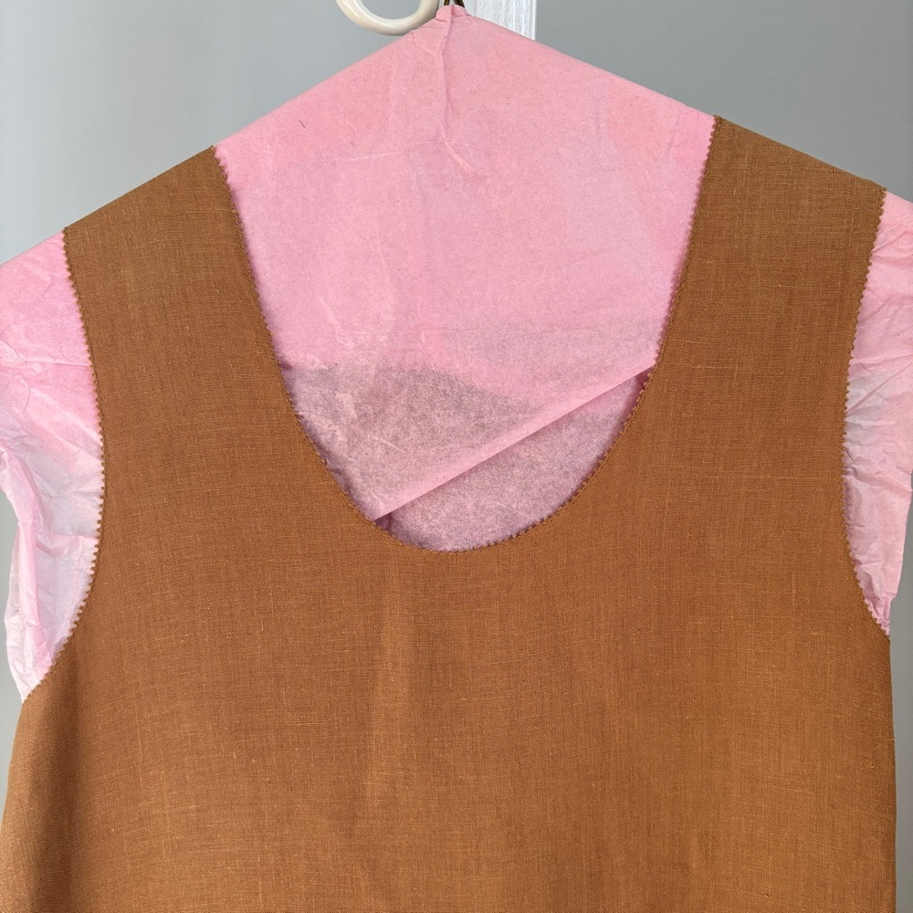 Eileen Fisher Size XS Brown Dress - Picture 3 of 10